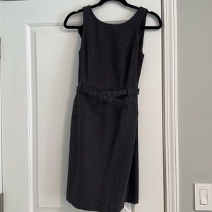 Banana Republic gray tweed XS sleeveless mini dress